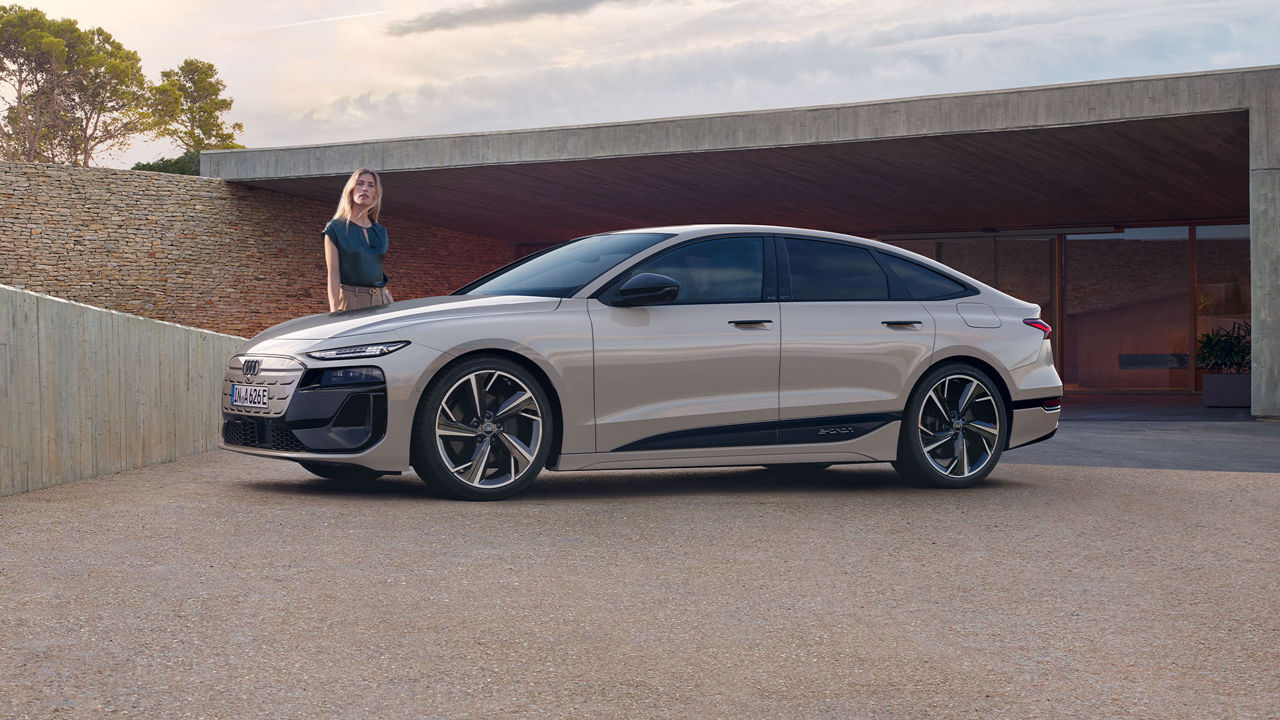 아우디 A6 e-tron performance 외관 이미지
