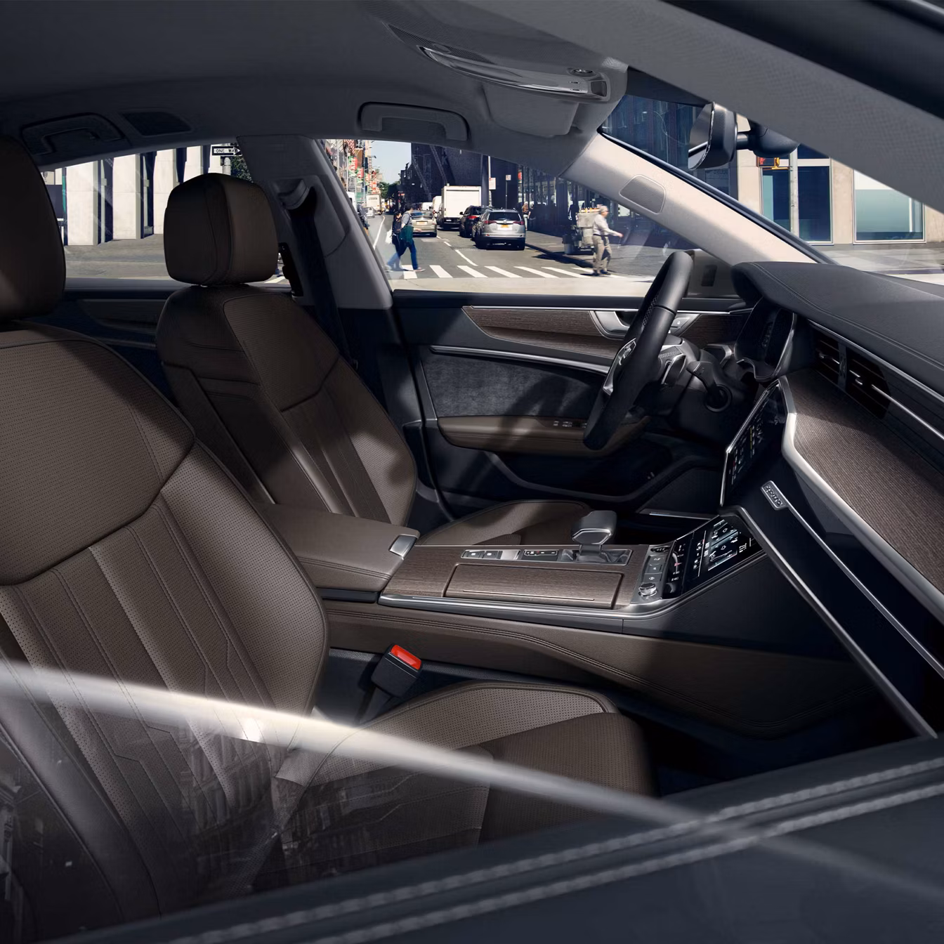 Cockpit view Audi A7 Sportback